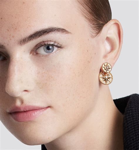 boucle d'oreille rose des vents dior|DIOR.